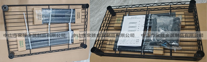 三層烤漆家用線網(wǎng)置物架加強電商包裝簡介 (2)